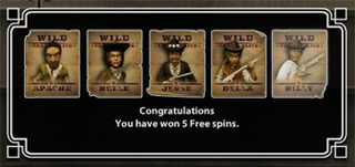 winning 5 free spins extra